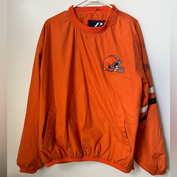 Vintage Cleveland Browns Pullover Windbreaker - Picture 1 of 7